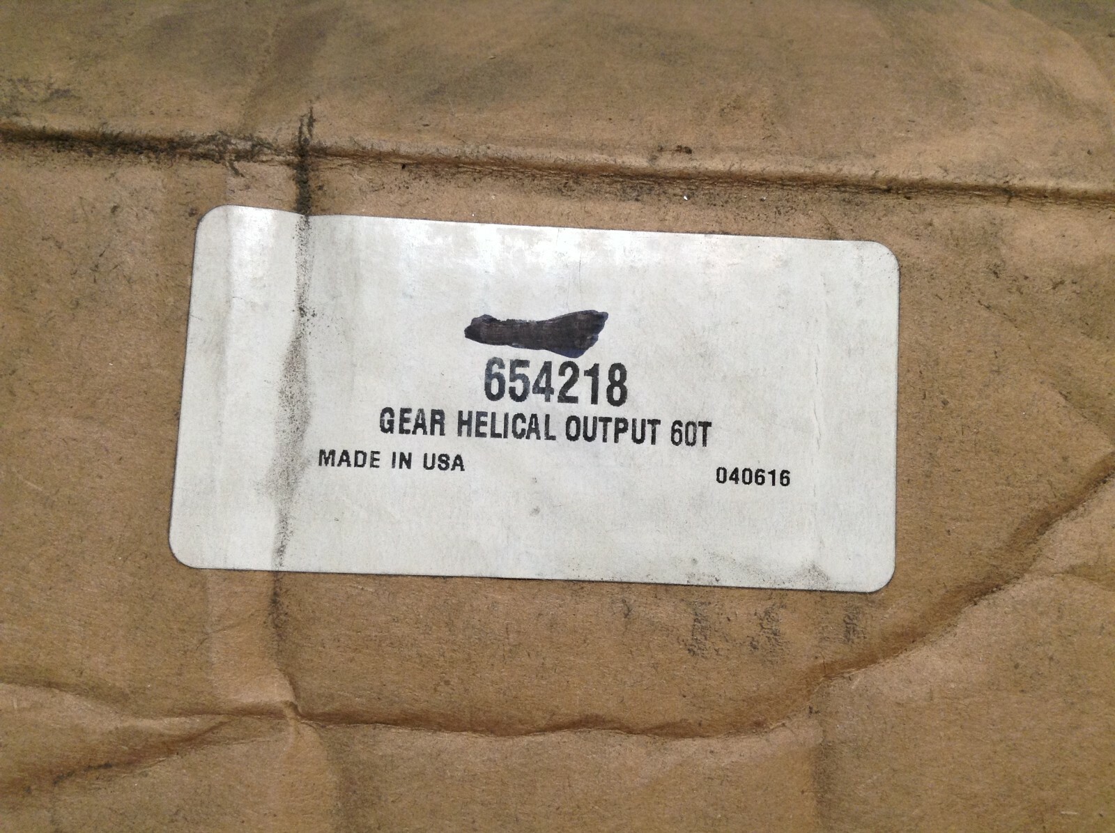 OEM 654218 Helical Gear Output 60T New (TSC)