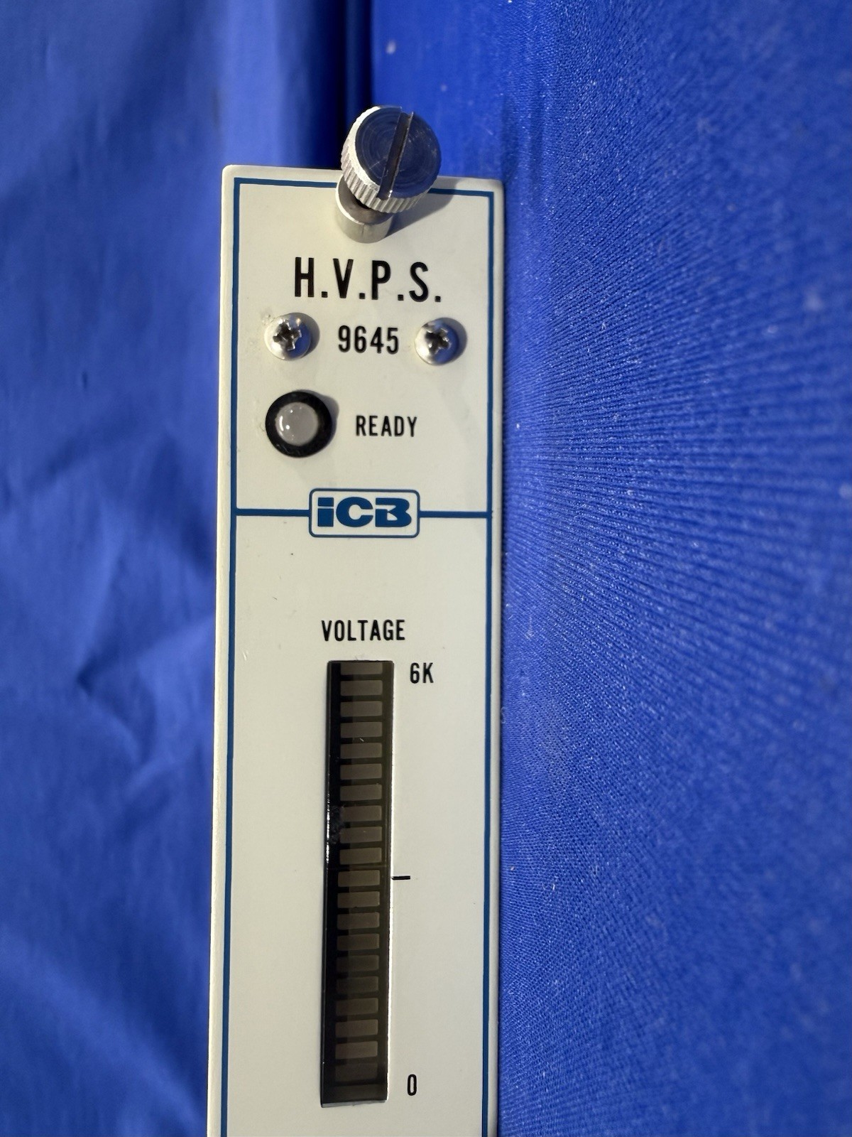 Canberra 9645 ICB HV Power Supply Nim Module H.V.P.S. – Red Light – Module Only