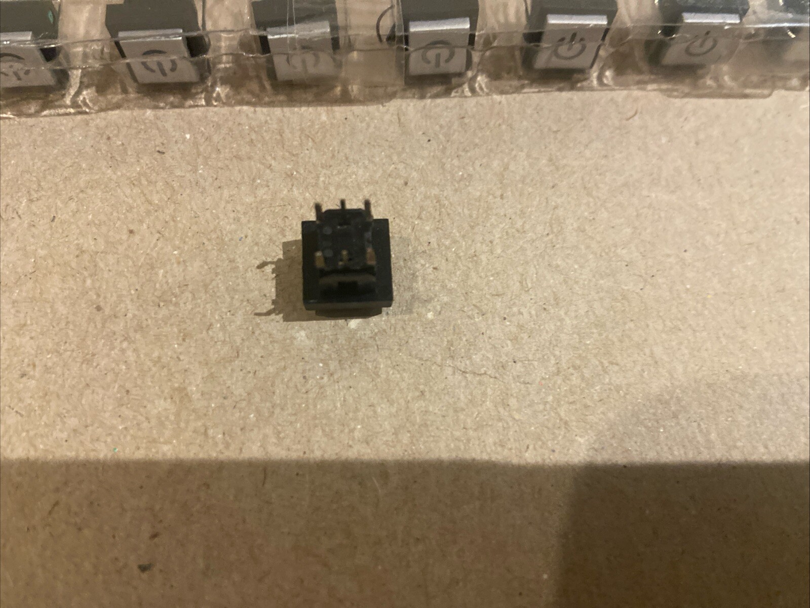 MOUSER ELECTRONICS 612-1220S1BBSG-POWER ILLUMINATED TACTILE …. LOT OF 22 (T5)
