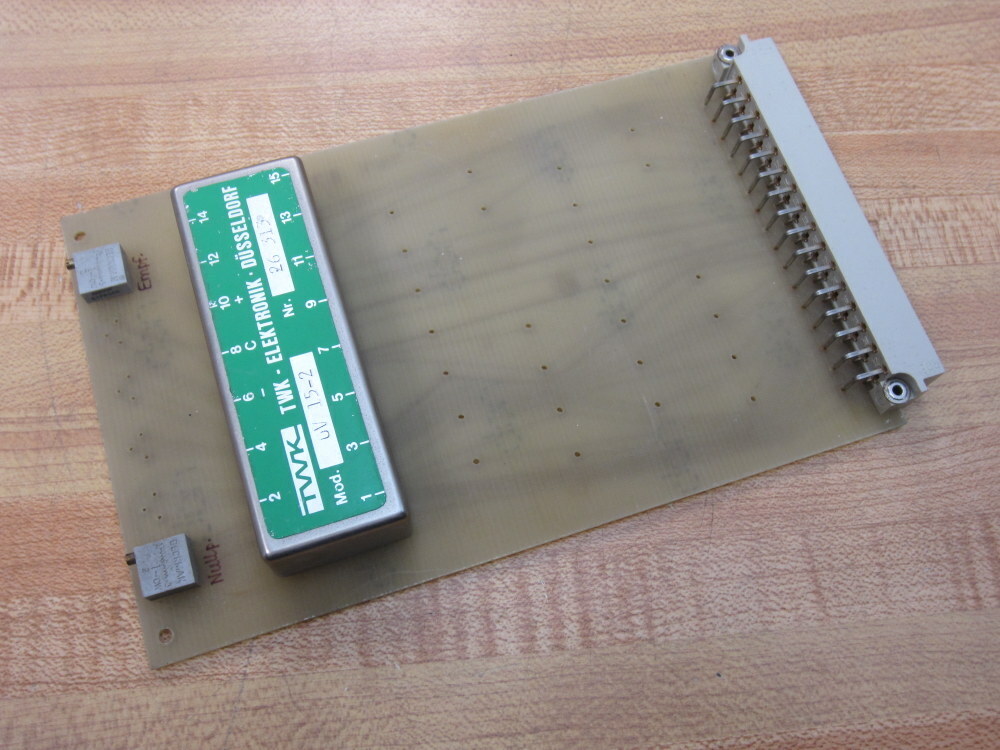 TWK-Elektronik 8745 Circuit Board 8745A OV 15-2 0V