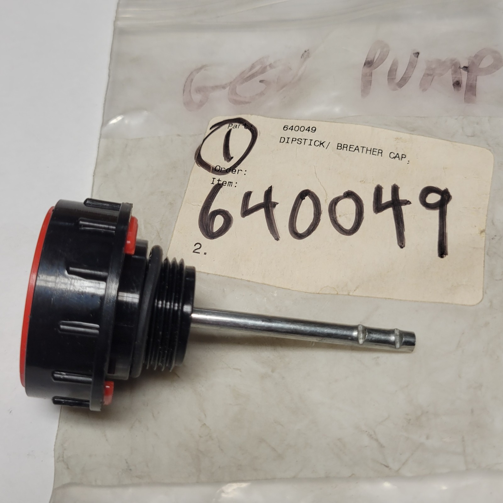 MISELLI 640049 Dipstick, Breather Cap 3/4″ – New Old Stock