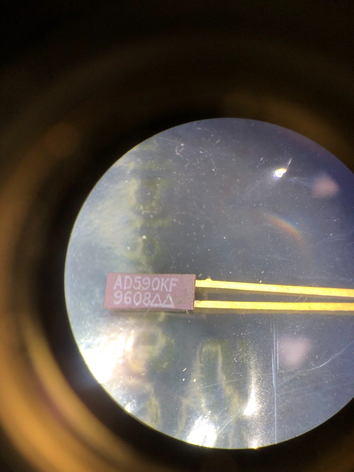 Analog Devices AD590KF Temperature Transducer 55-150°C 2-Pin Flatpack IC
