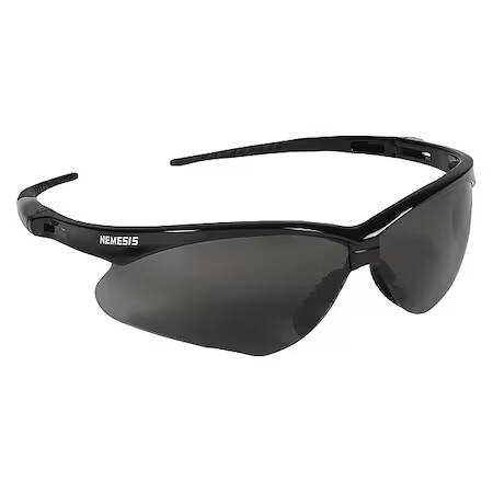 KLEENGUARD 22475 Nemesis Safety Glasses Smoke Lens Black Frame