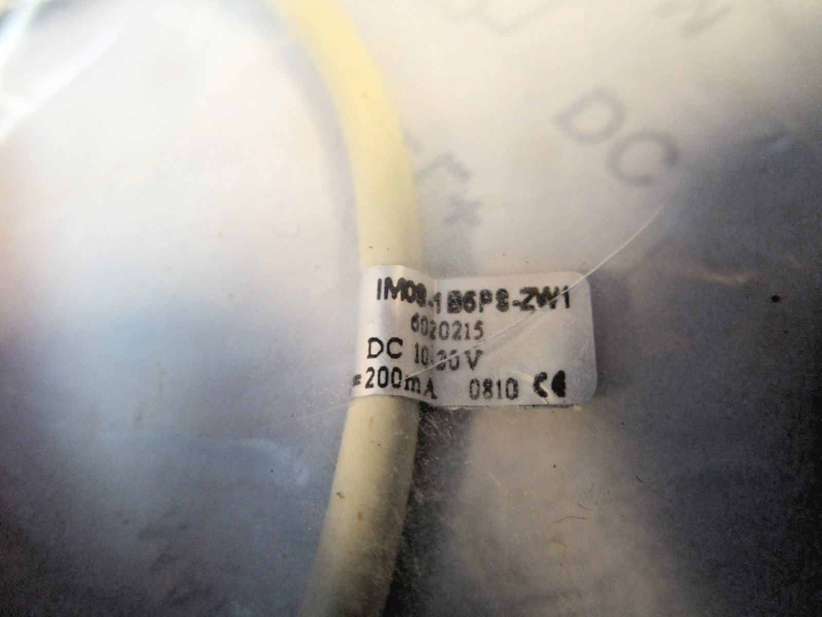 SICK IM08-1B5PS-ZW1, Inductive proximity sensor, 8 mm Barrel, DC Power