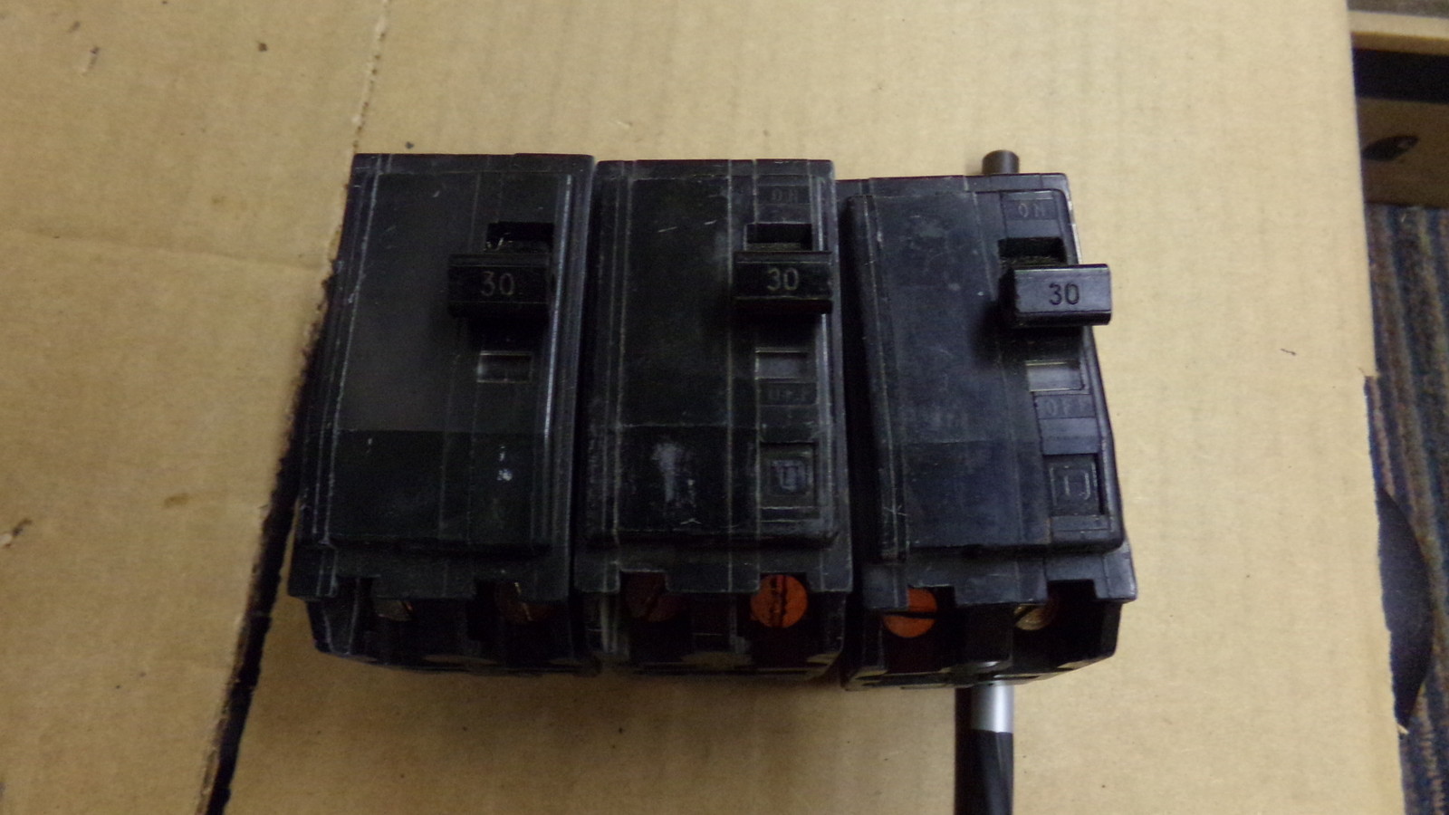 Square D Circuit Breaker 2-Pole 30A RT-2715 LP-9602, Lot of 3 *FREE SHIPPING*