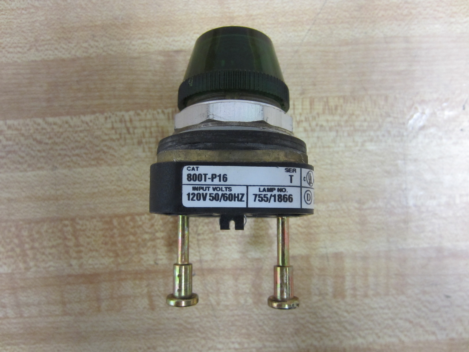 Allen Bradley 800T-P16G Green Pilot Light 800TP16G (Pack of 6)