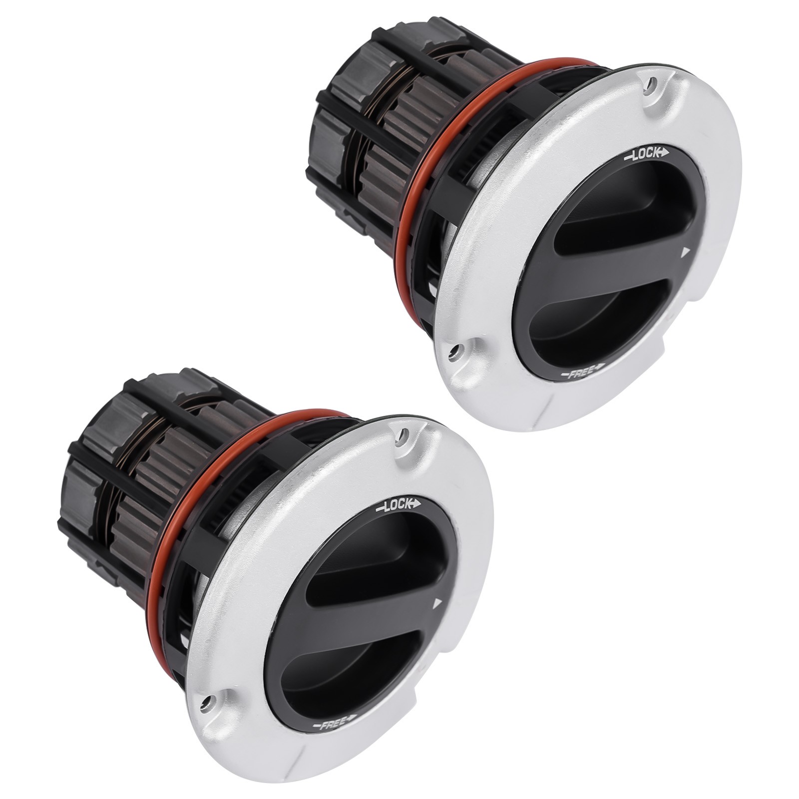 2PCS 4WD Manual Locking Hubs Front Wheel Hub Assembly for Ford F-250-F550