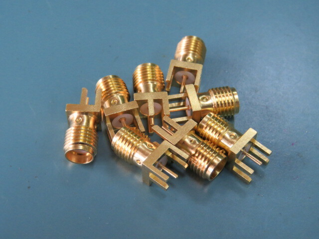 JOHNSON COMPONENTS 142-0711-821 Qty of 8 per Lot SMA Connector Jack, Female So