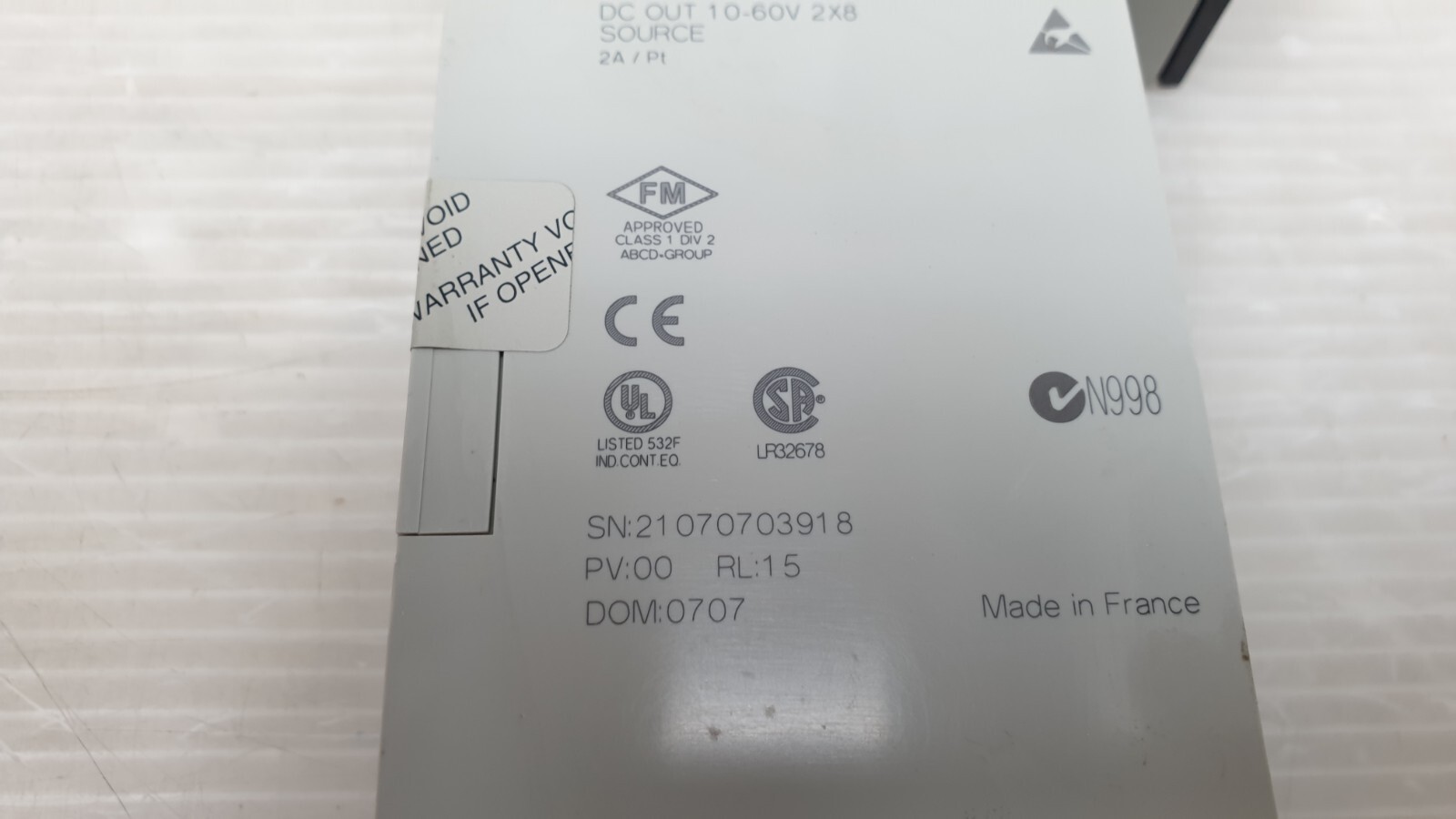 SCHNEIDER ELECTRIC MODICON QUANTUM 140DDO84300