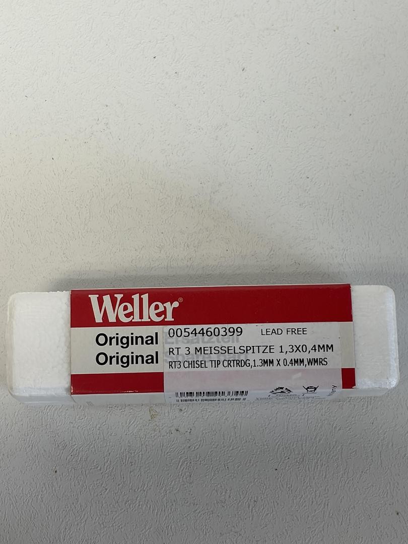 Weller Chisel tip RT3 1.3mm x 0.4mm