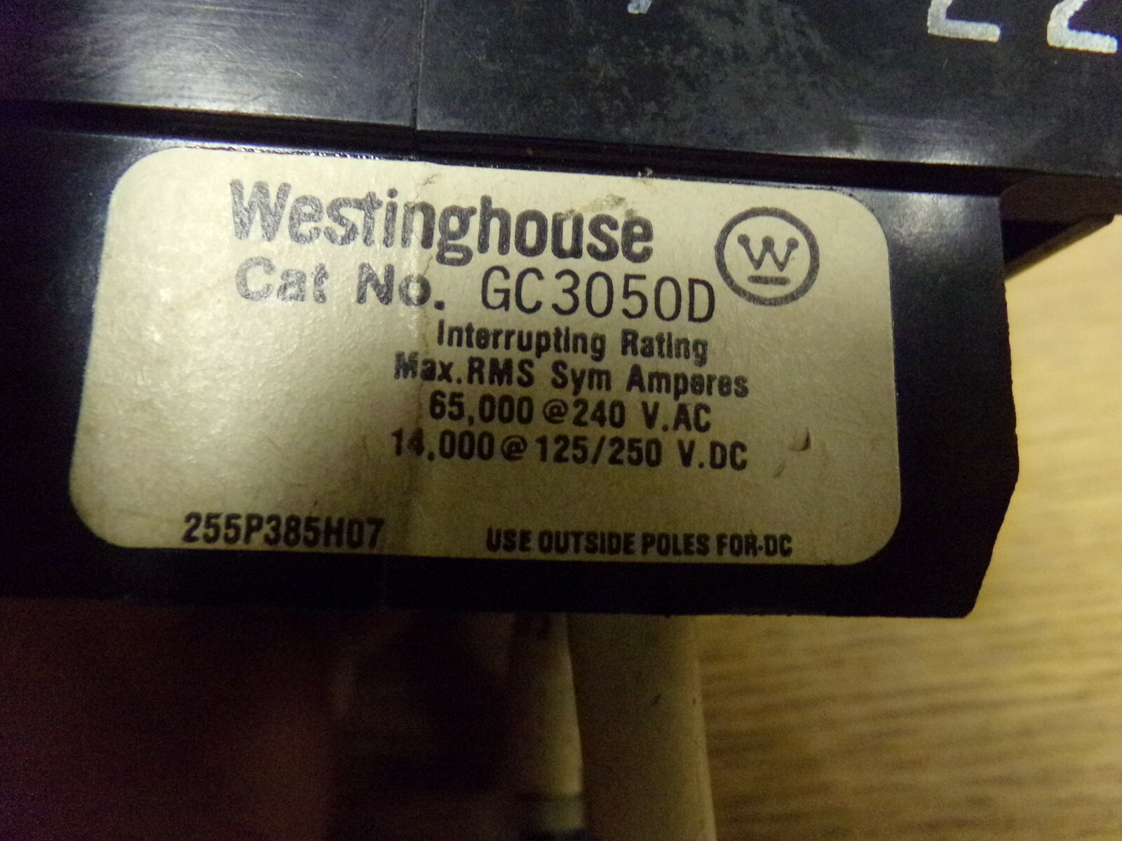 Westinghouse GC3050D 50A 3-Pole Circuit Breaker *FREE SHIPPING*