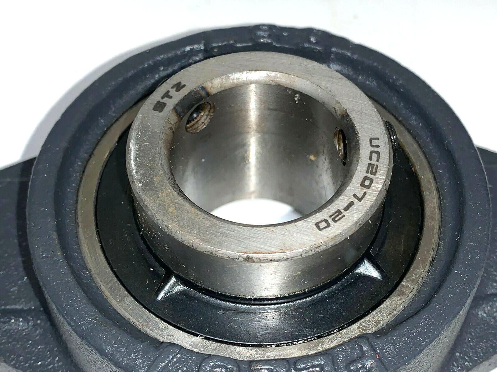 ISC FLANGE BEARING, UC207-20, FL207, 1-1/4″ BORE, 1-7/8″ BEARING OD, 6-3/8″ L