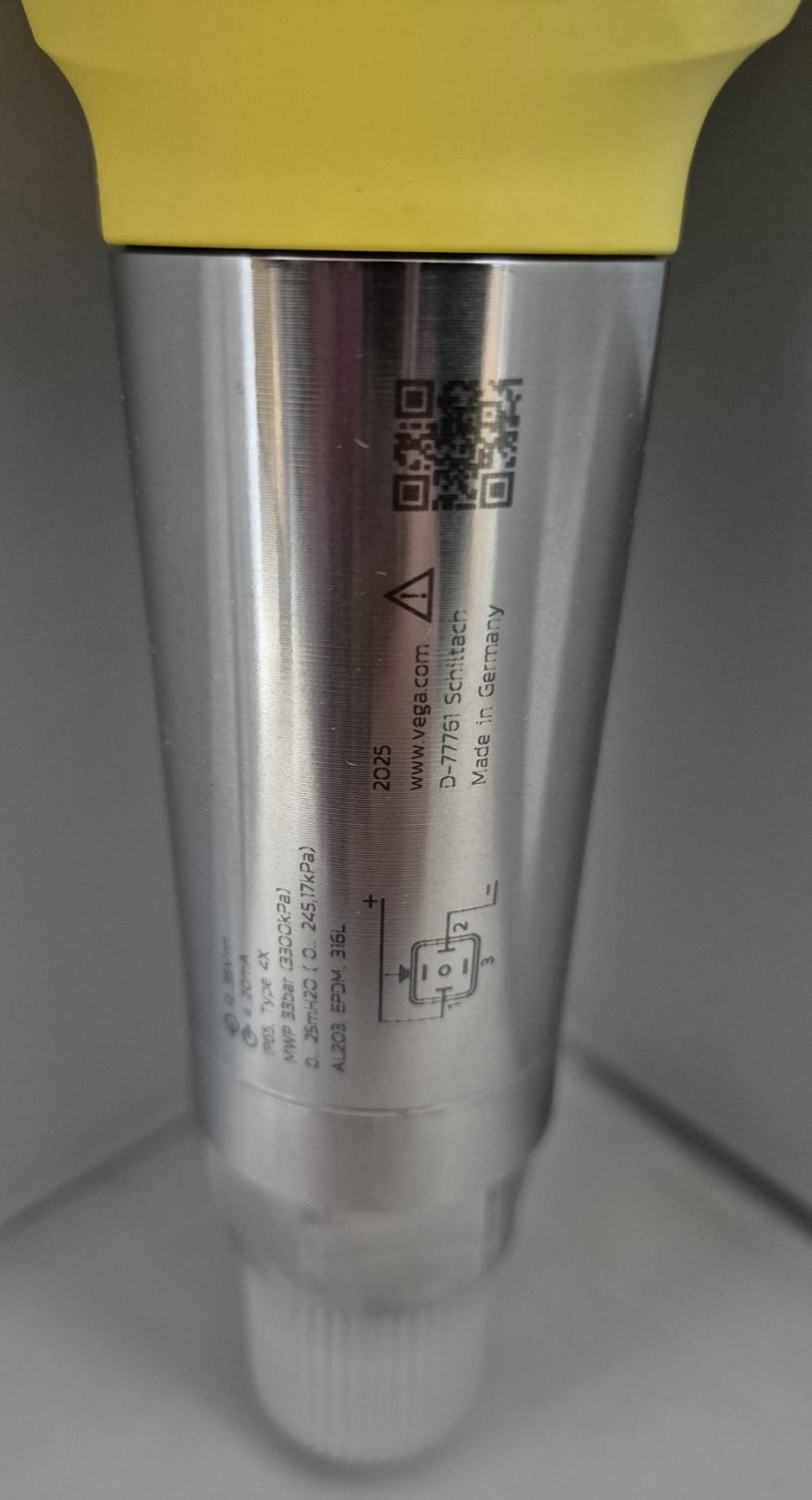 VEGA VEGABAR 38 Pressure Sensor – PP-225 8RS 229