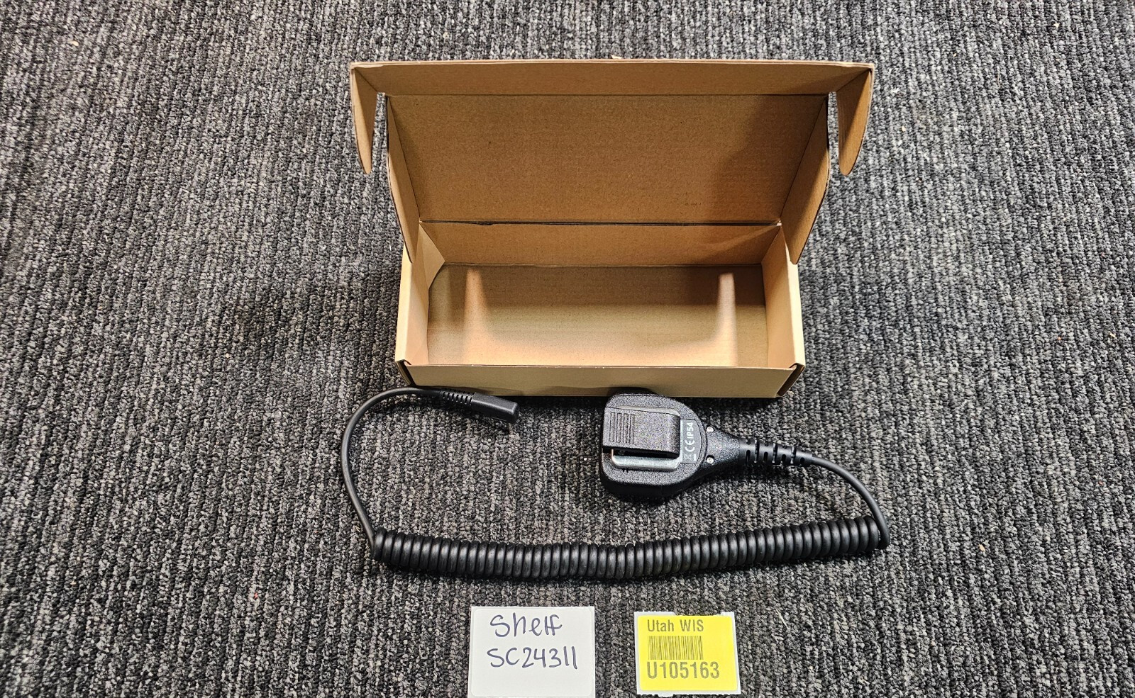 (QTY 2) Commountain Speaker Microphone With Heavy Duty Swivel Clip CM01-K2PK