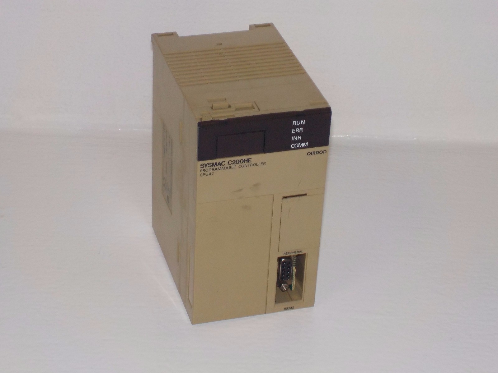 OMRON C200HE-CPU42-E USED PROGRAMMABLE CONTROLLER C200HECPU42E