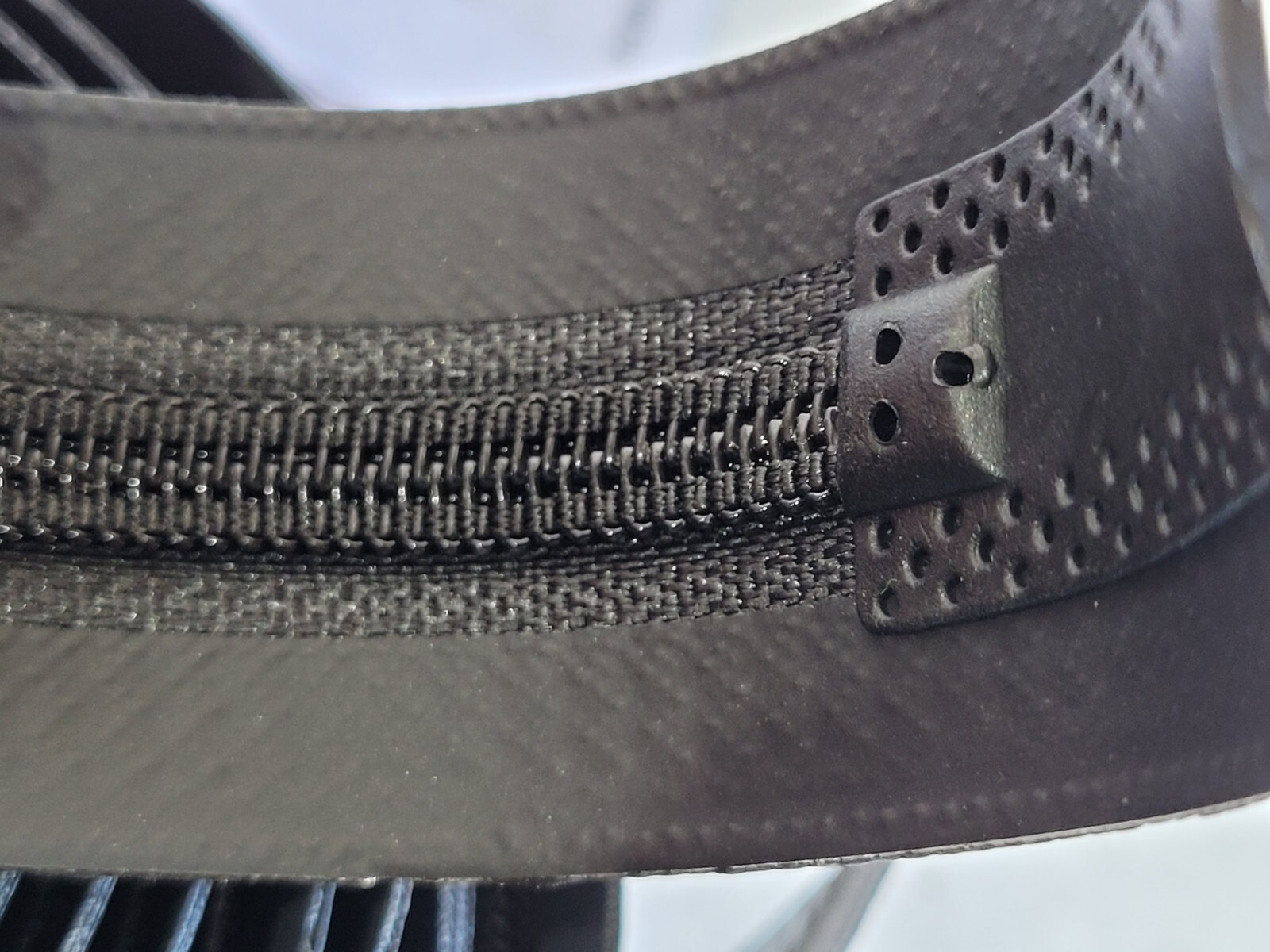 Rubber Air Tight 290cm Zipper Closed End Waterproof