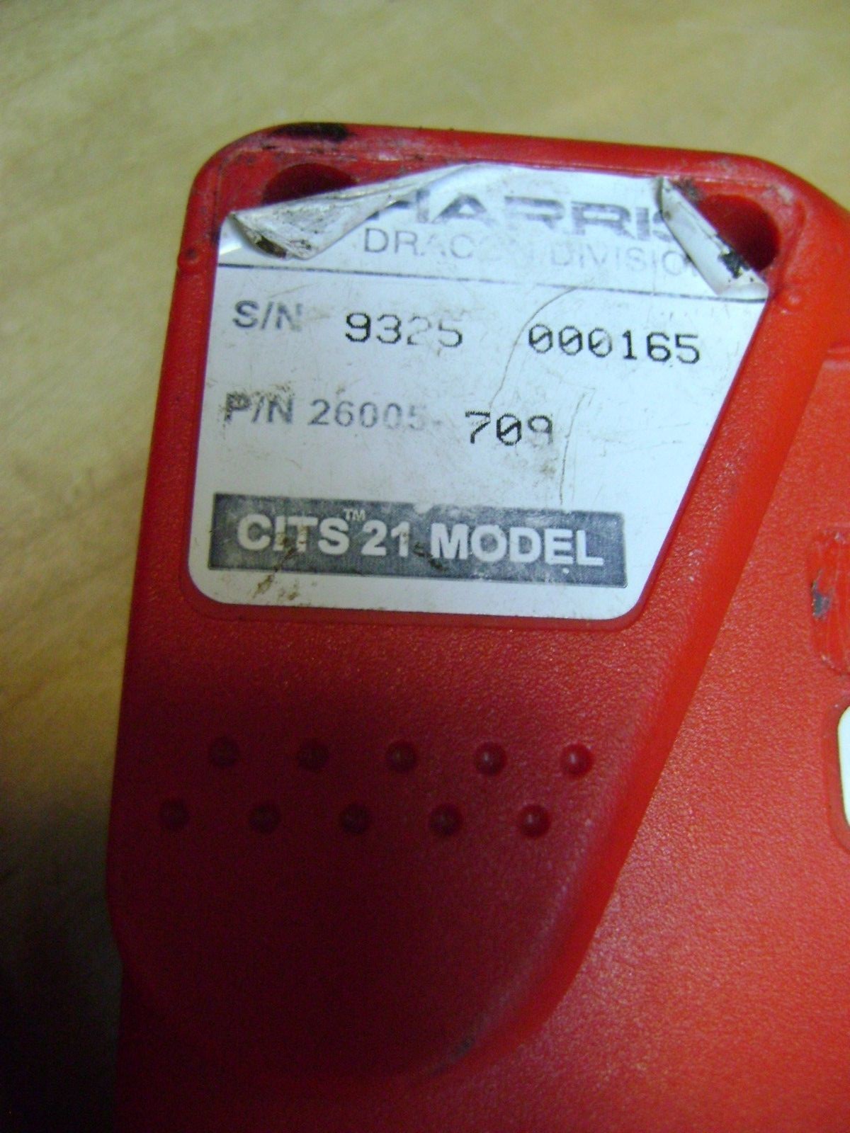 HARRIS DRACON 26005-709 CITS 21 CITS21 CALLER IDENTIFICATION ID TEST SET – USED