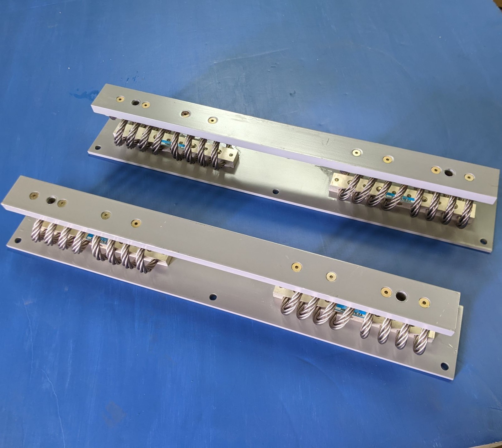 Set of 2 Pairs – John Evans HM08375-2A Helical Vibration Isolators Assembled