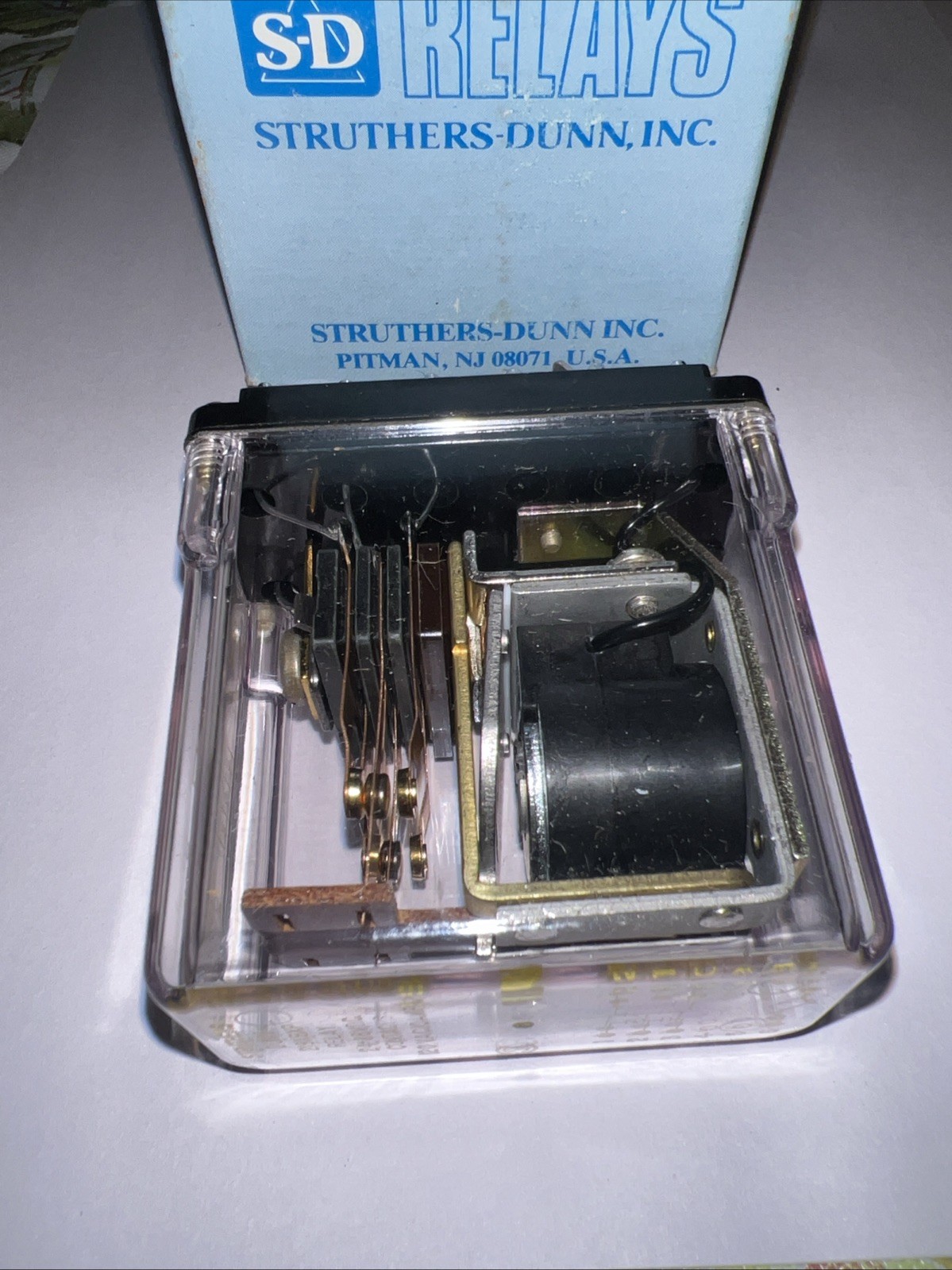 Struthers-Dunn 219XBXP 12 Pin Relay24-28 VDC 120 VAC 10A 60Hz New in Box