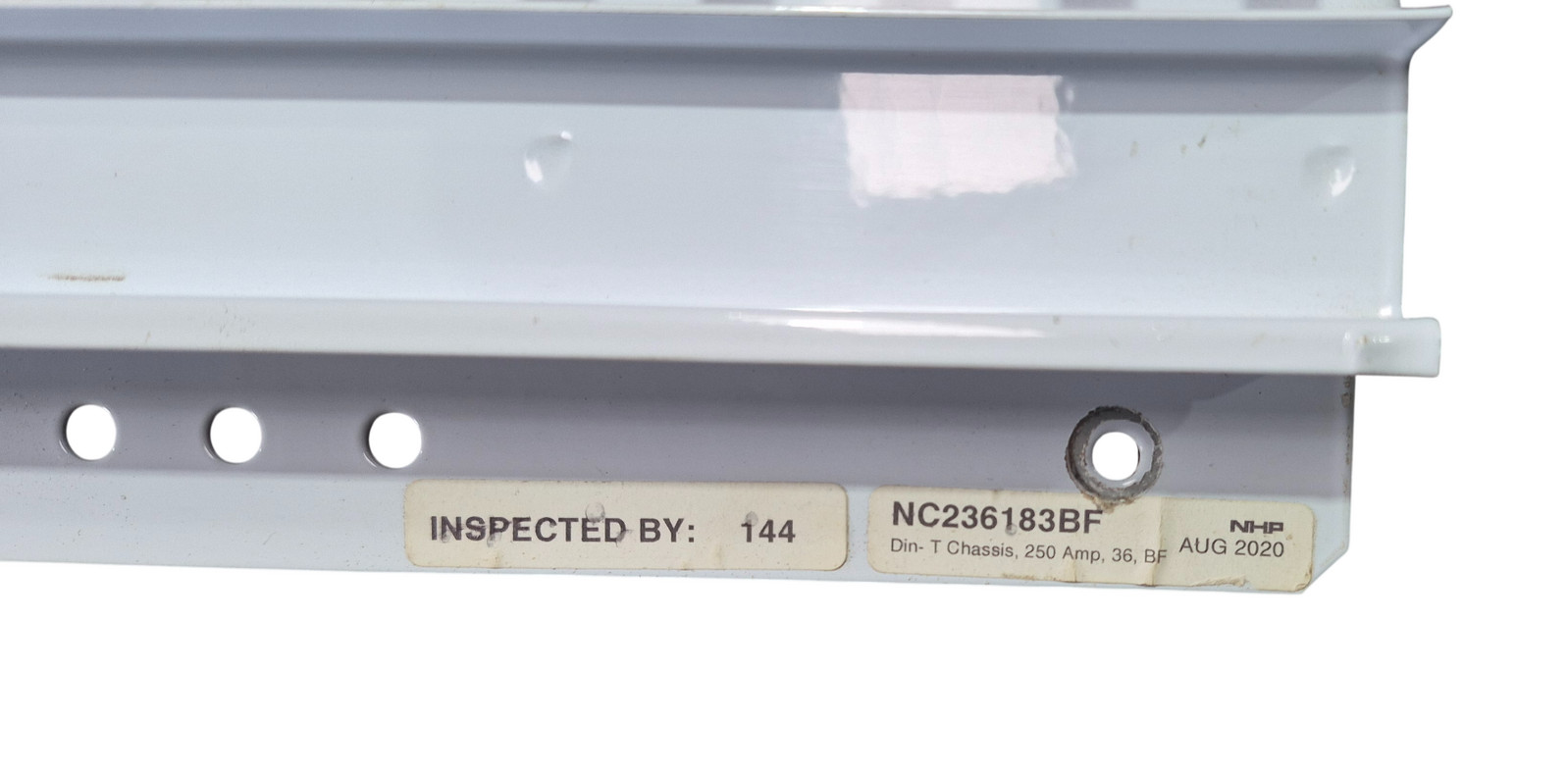 NHP NC236183BF POWERMAX DIN-T NC Busbar Chassis 250A 36 Way 3Pole Bottom Feed