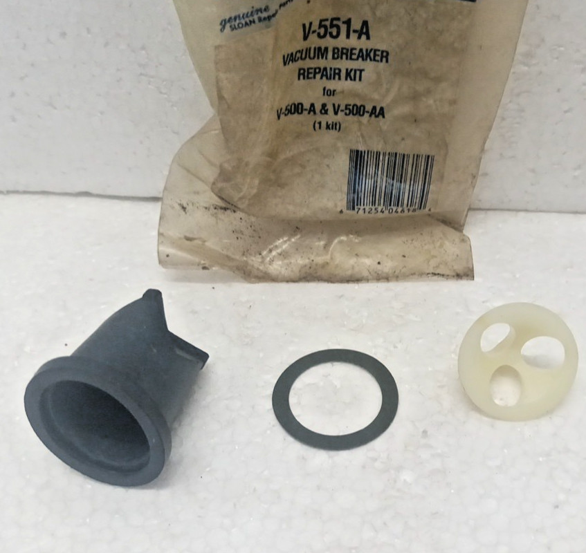 Sloan V-551-A Vacuum Breaker Repair Kit For V-500-A & V-500-AA Genuine Part