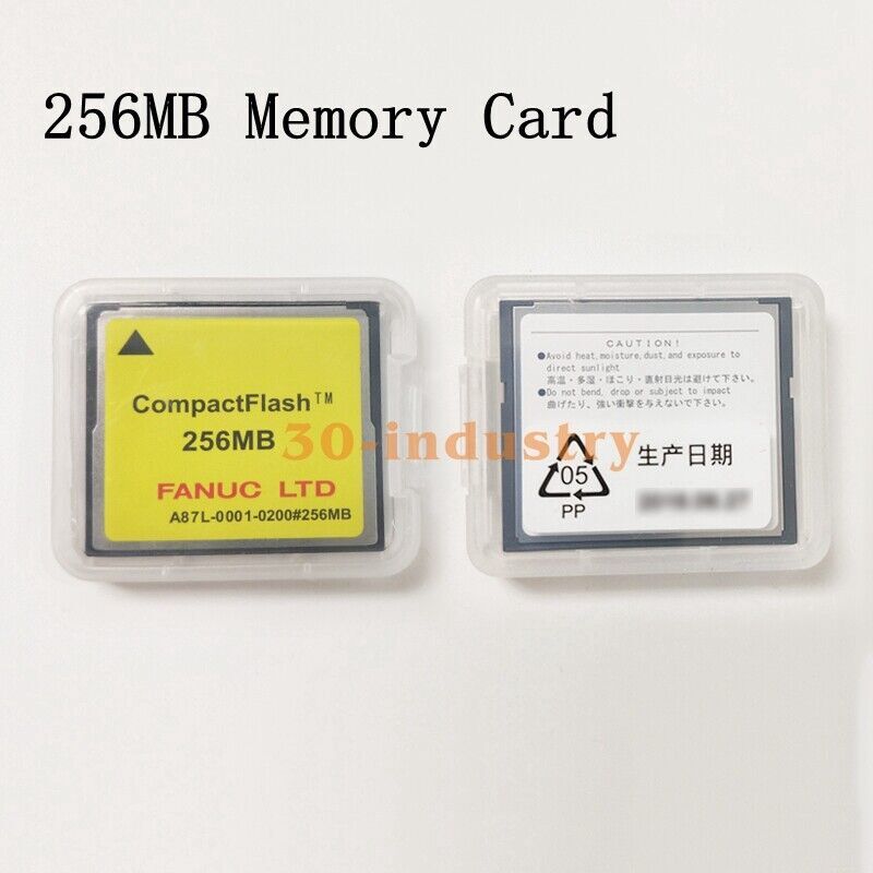 1X Fanuc 256MB Memory Card FOR A02B-0213-K214 K213 K212 0281-K601 A87L-0001-0215