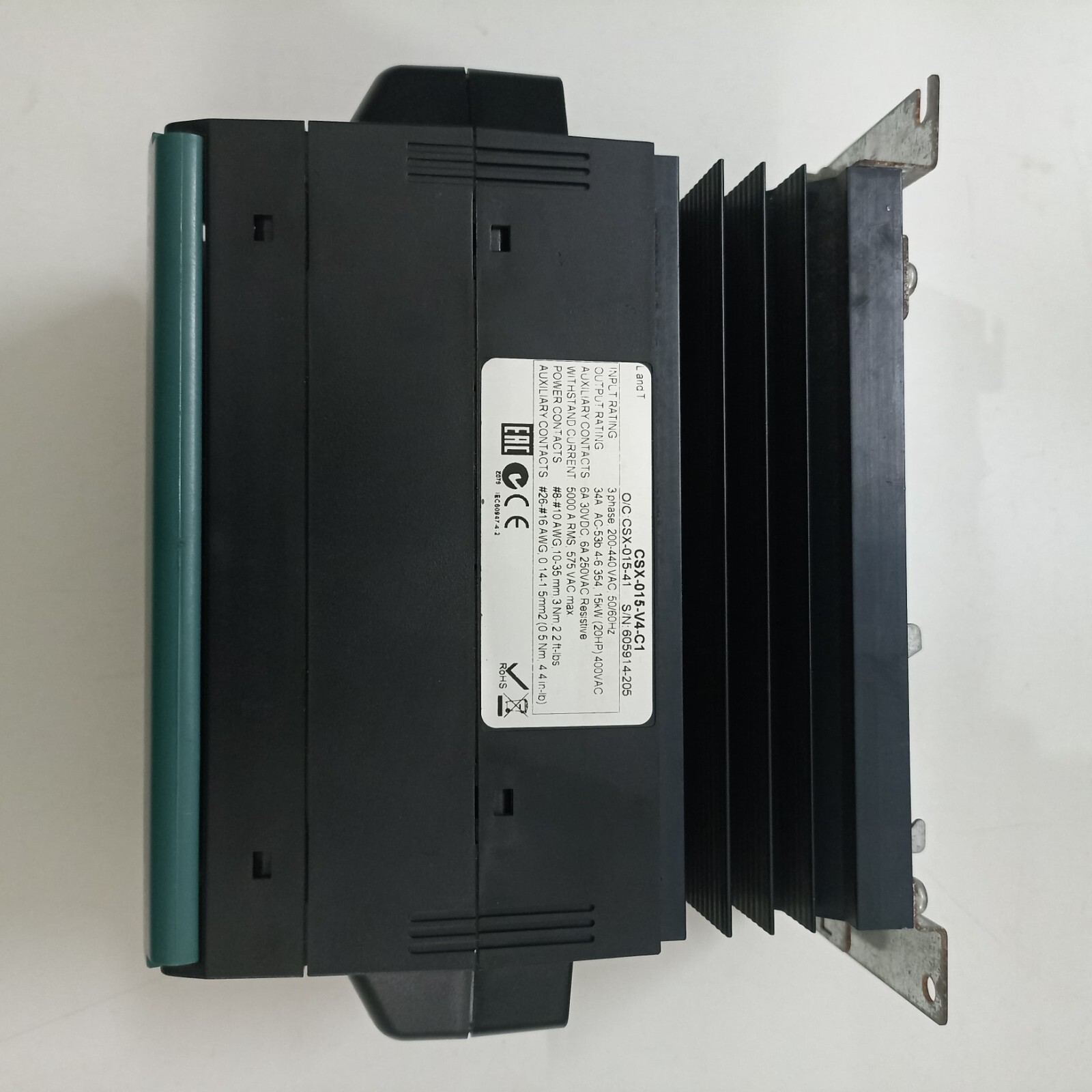NEW CSX-015-V4-C1 LARSEN & TOUBRO LIMITED 20HP SOFT STARTER