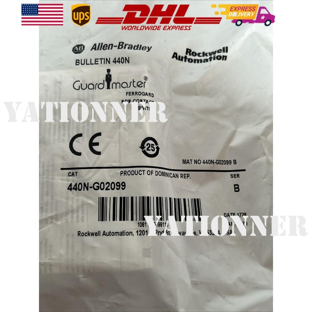 440N-G02099 ALLEN BRADLEY FERROGARD FRS21 RED PLASTIC SWITCH 24VDC US Free Tax