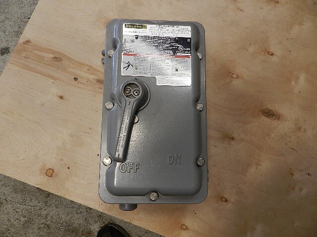 SQUARE D SCHNEIDER H60XBDAA PowerPact B-Frame Molded Case Switch Enclosure,