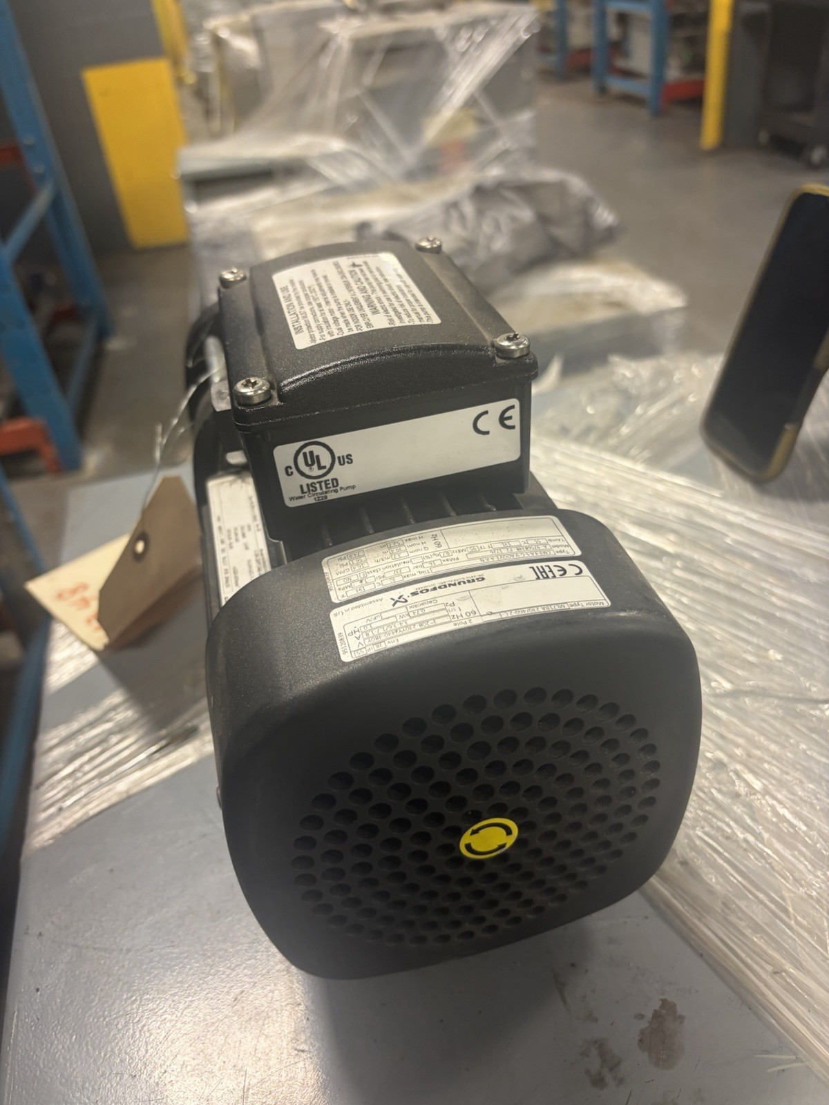 NEW NO BOX GUNDFOS ML71BA-E-C-CMS1B 440-480V 1.7-1.8A MOTOR DRIVEN PUMP