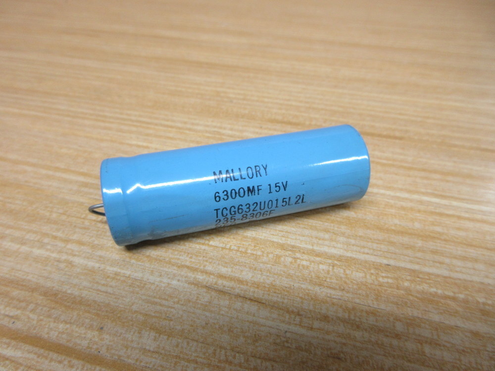 Mallory TCG632U015L2L Cornell Dubilier Capacitor 6300MF 15V