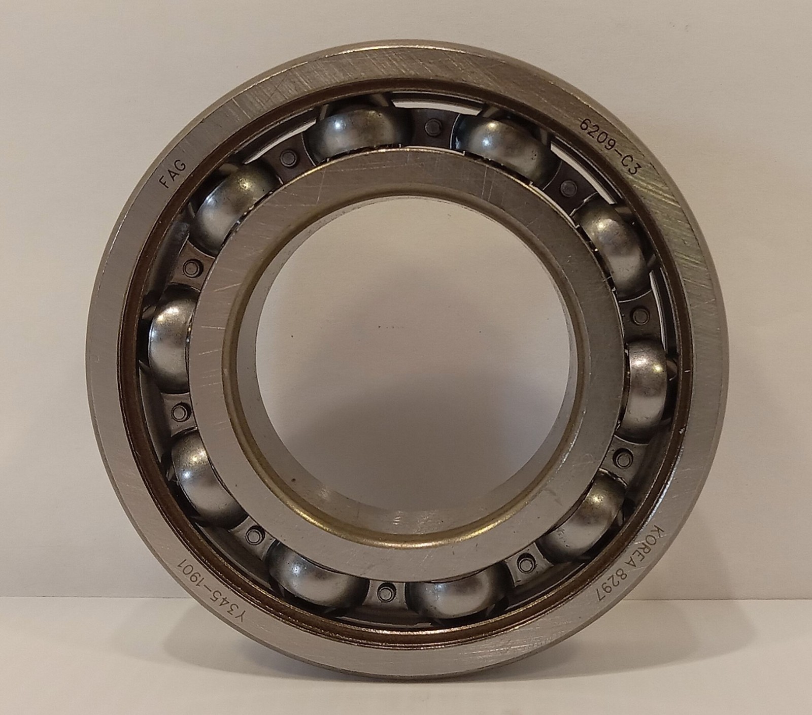 1 NEW FAG 6209-C3 RADIAL DEEP GROOVE BALL BEARINGS NNB ***MAKE OFFER***