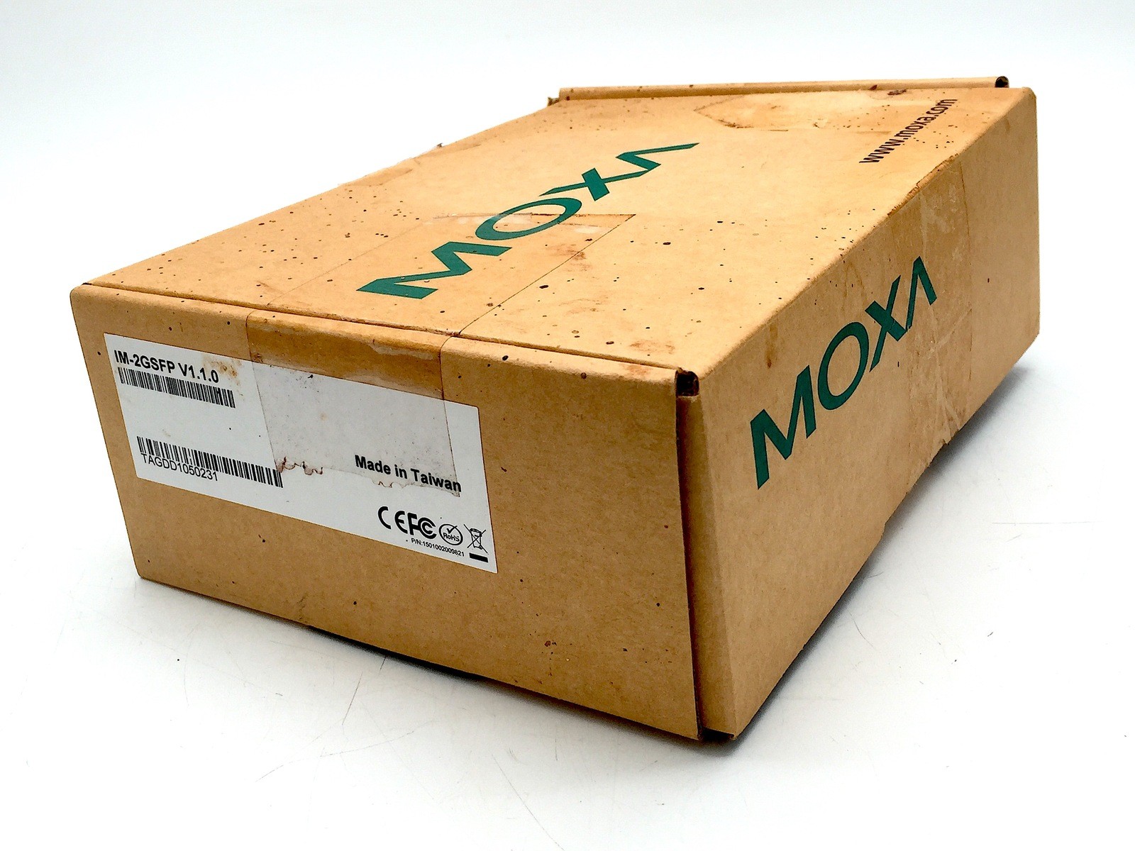 MOXA  IM-2GSFP V1.1.0 Ethernet Interface Module with SFP-1GLXLC V1.1
