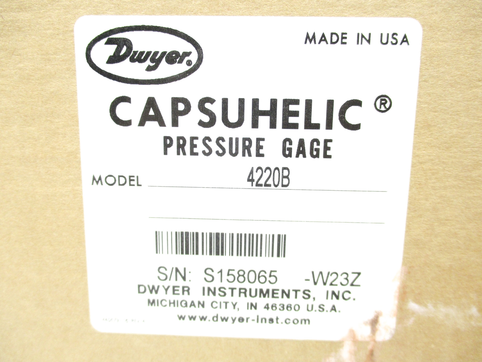 DWYER 4220B NSMP