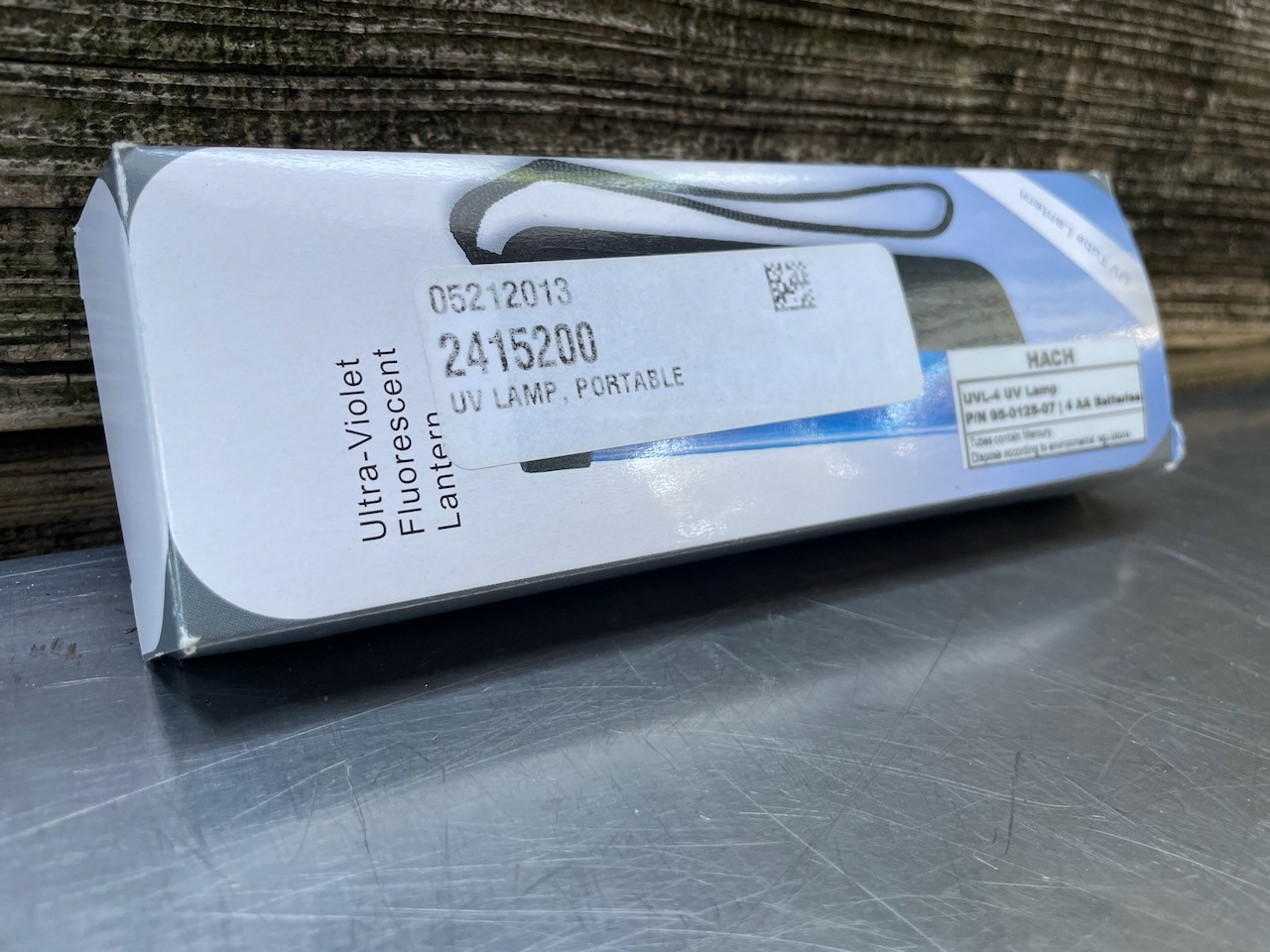 Hach UVL-4 UV Ultraviolet Lamp PN: 95-0125-07
