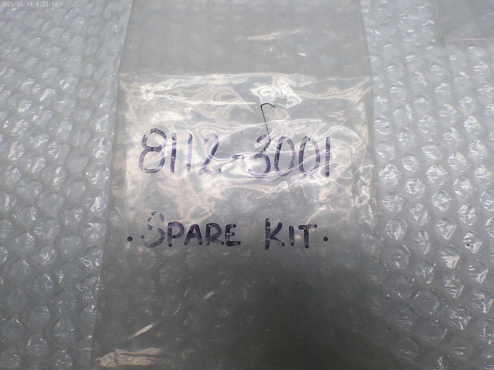 INDUSTRIAL SPARE 8112-3001 KIT NSNP