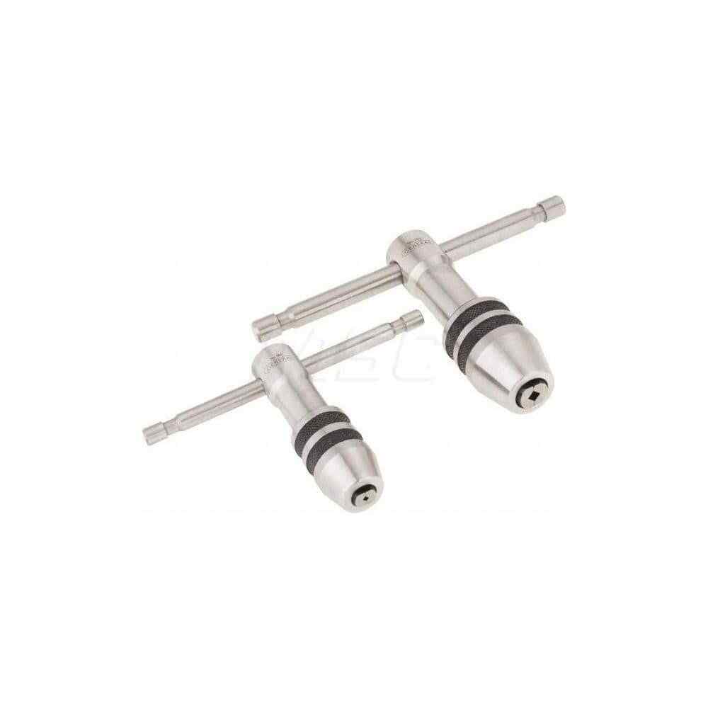 General 167 Two Piece Set T-Handle Tap Wrenches, #0 to 1/2″ Tap Compatibility