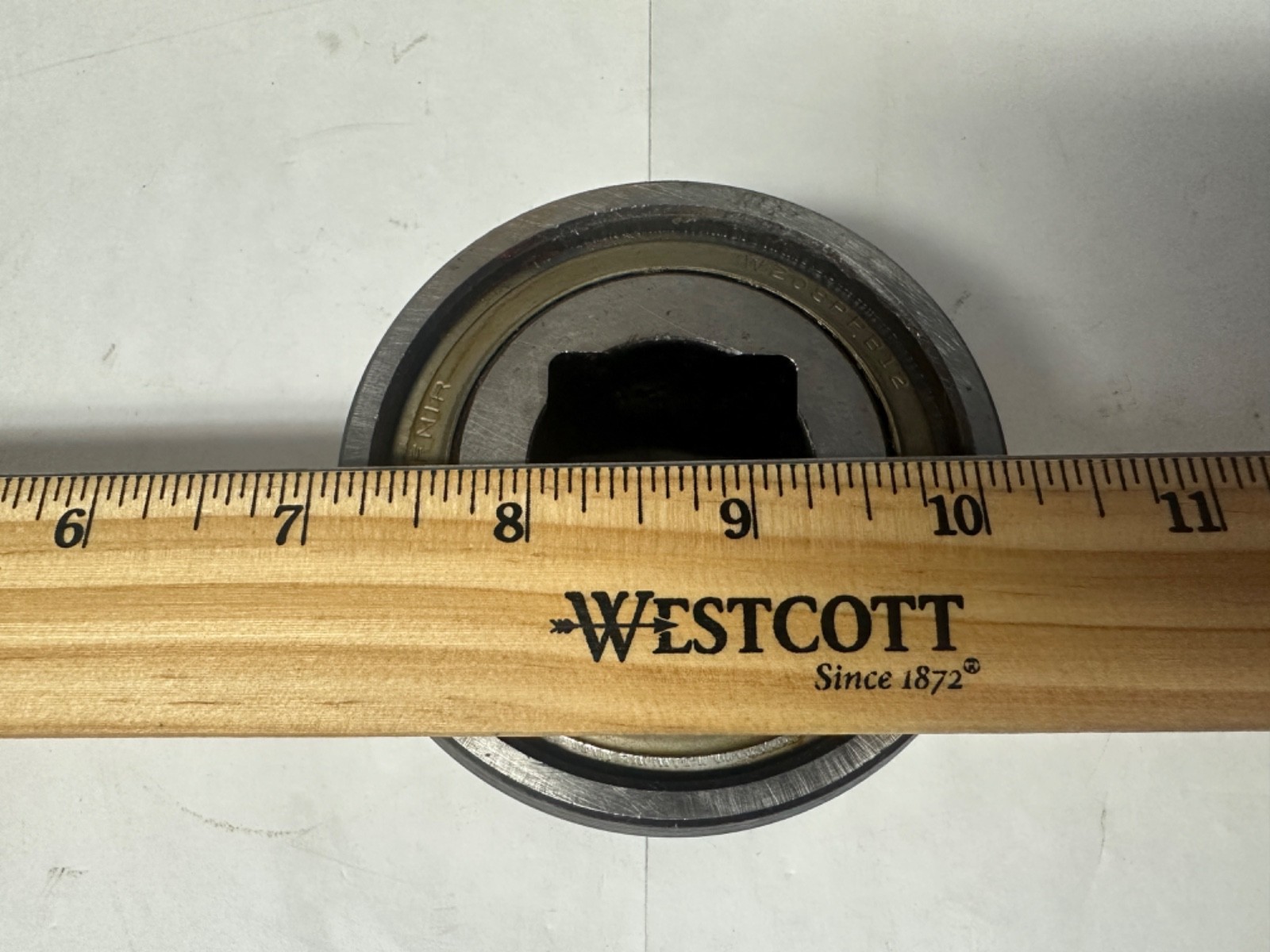 Fafnir W208PPB12 Square Bore Bearing *NOS* dirty/discolored