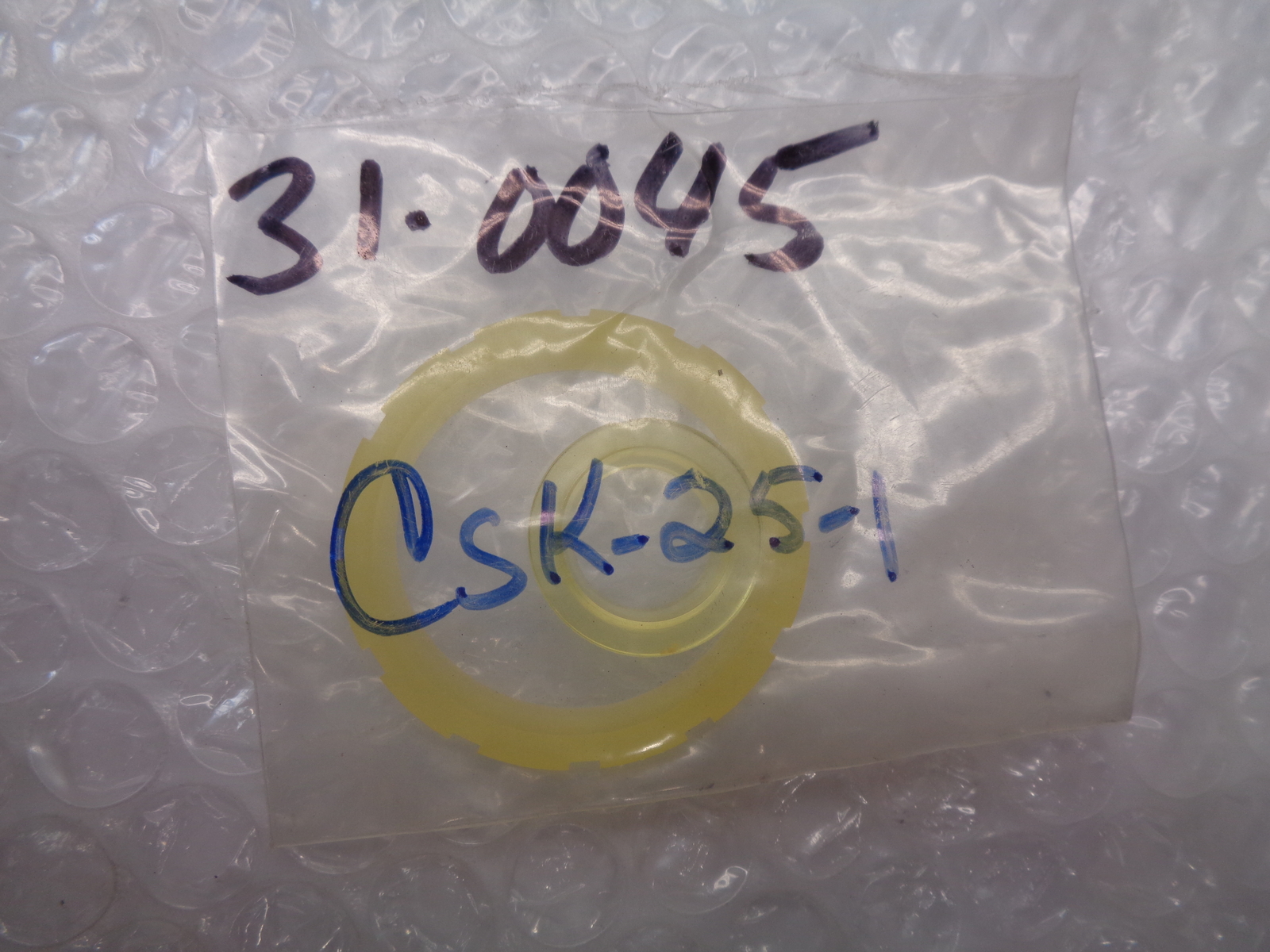 INDUSTRIAL SPARE CSK-25-1 O-RING LOT OF 2 NSNP