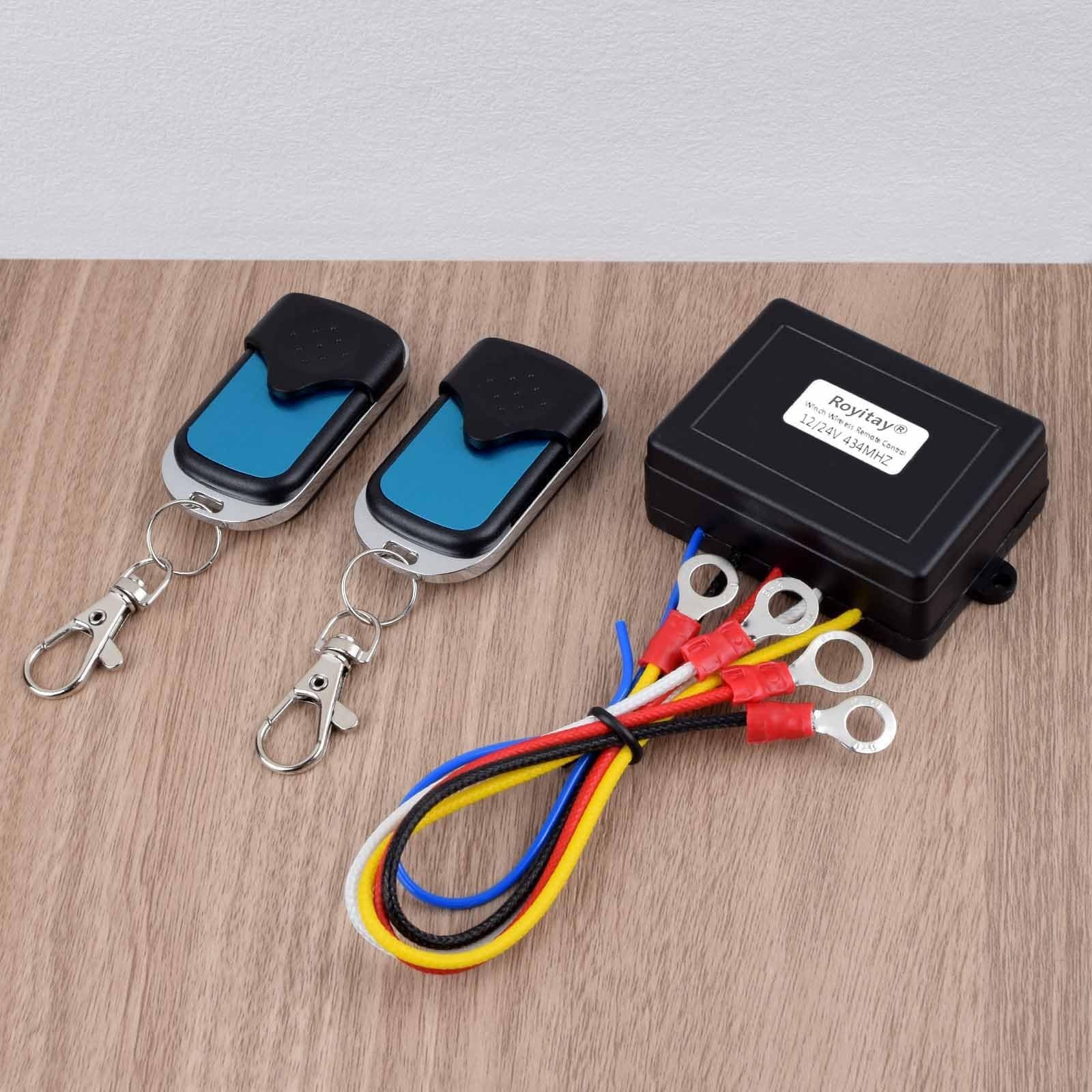 Wireless Winch Remote Control Kit for Car Truck Jeep ATV SUV 12V 24V Handset …