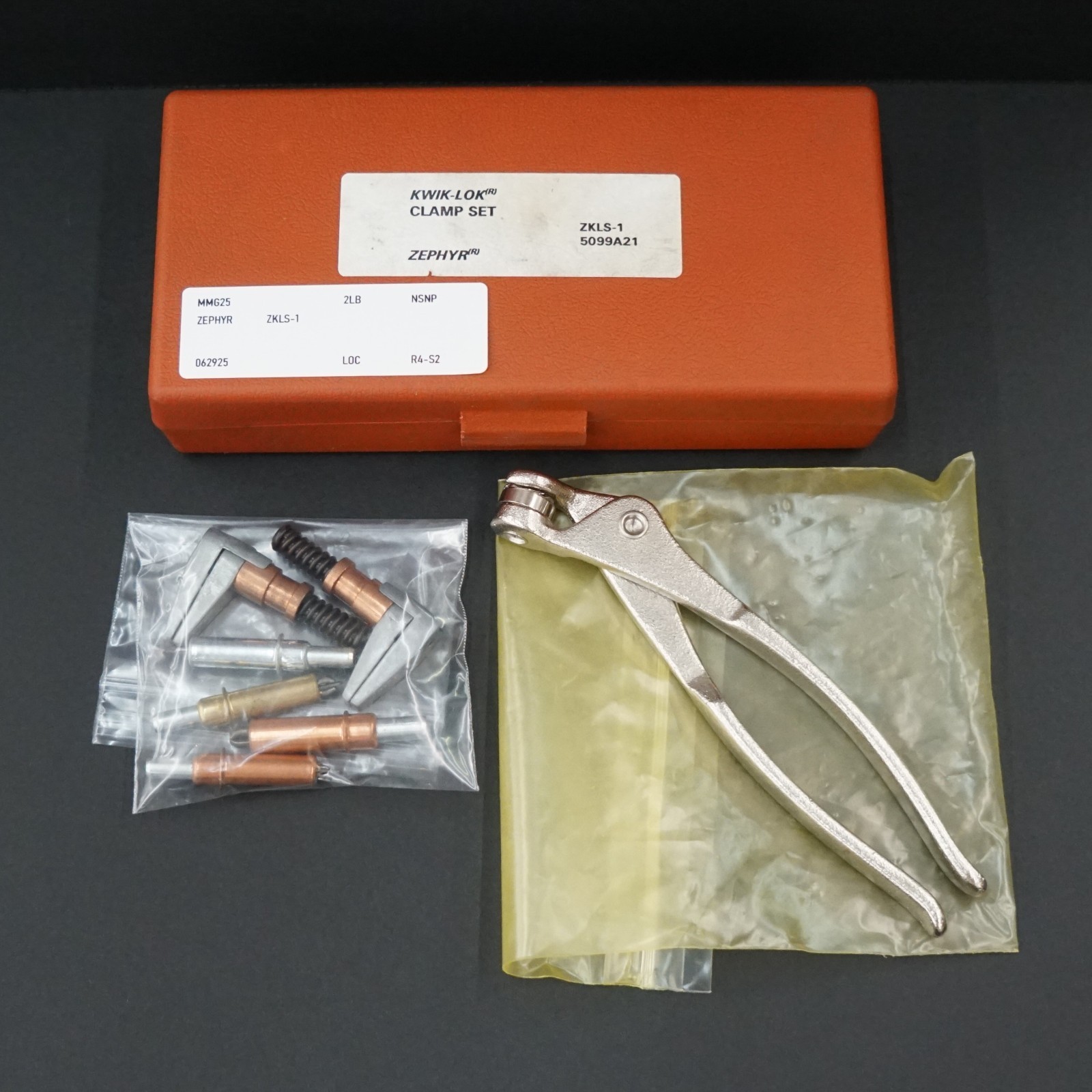 Zephyr ZKLS-1 Kwik-Lok Clamping Set, 7 Pieces