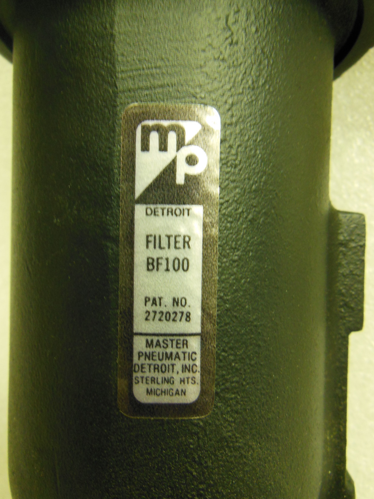 Master Pneumatics BF100 Automatic Drain Filter – New