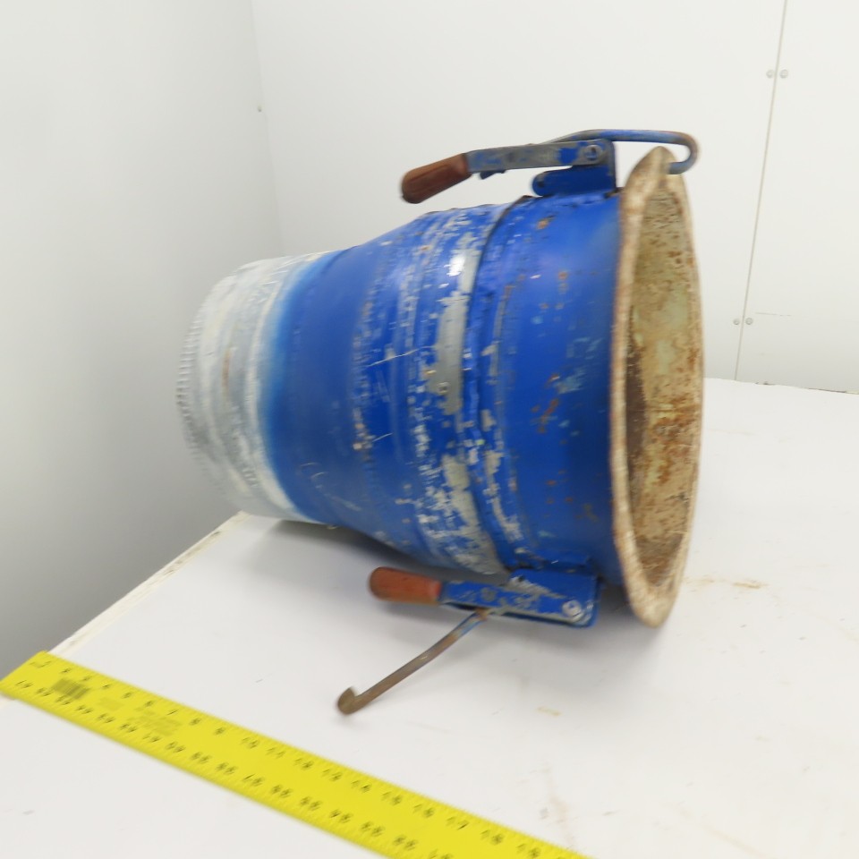12″ x 13-1/2″ Duct Coupling Assembly W/ Destaco Toggle Clamps 18-1/2″ OAL