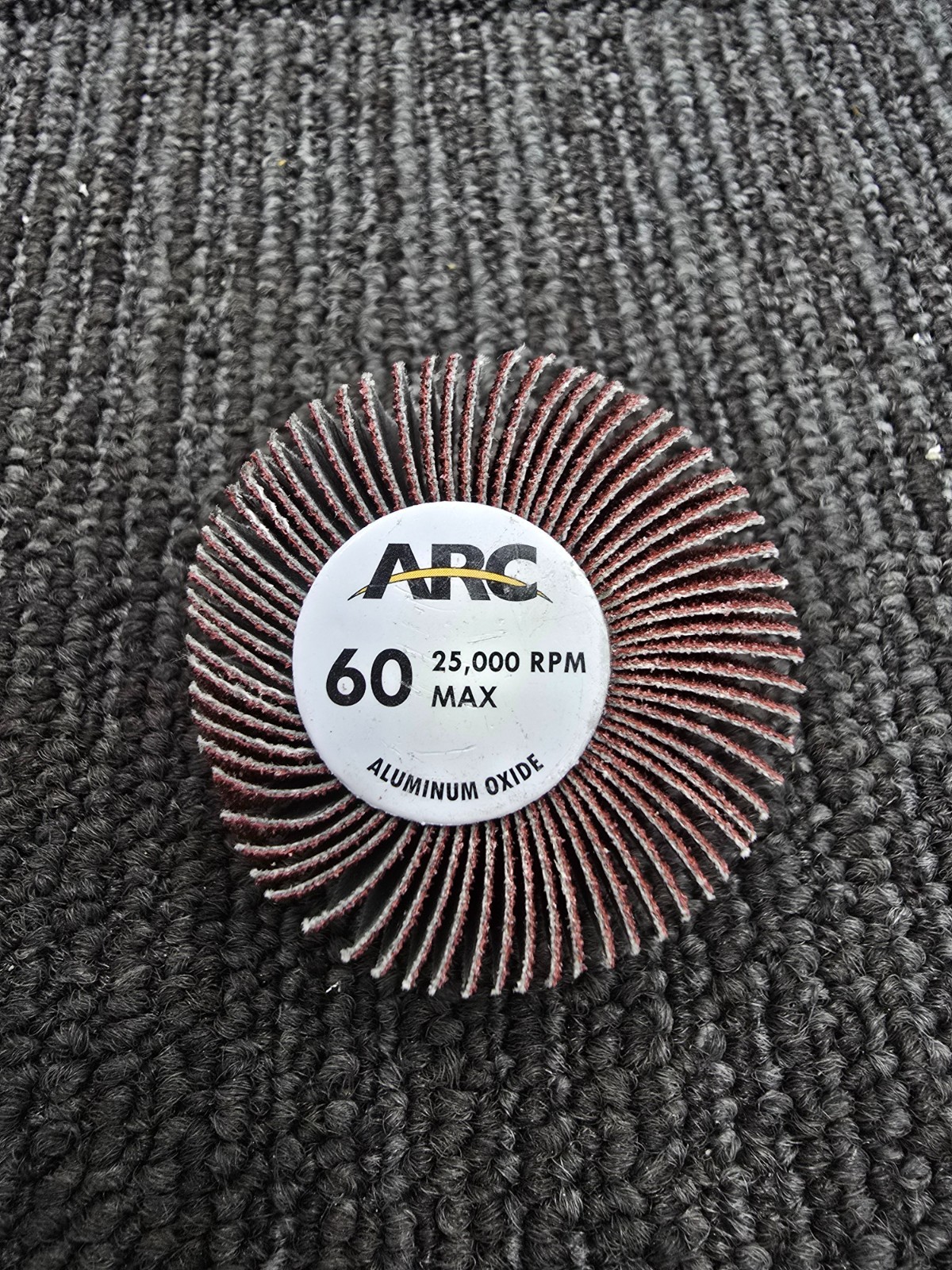 (QTY 4) ARC 60 25000RPM Abrasives Flap Wheel