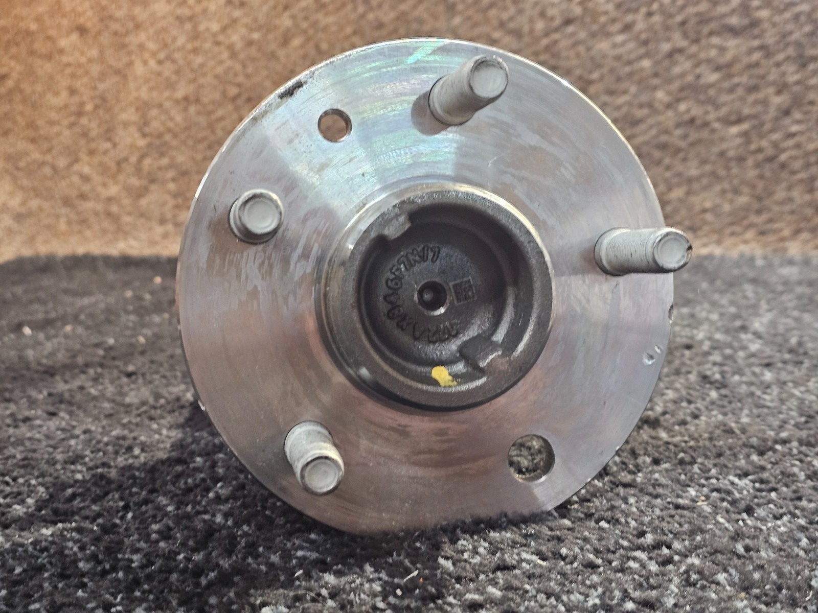 Rear Axle Shaft 10108925 – 5 Lug Hub Raised Center 4 Stud Axle Mount ABS Ring