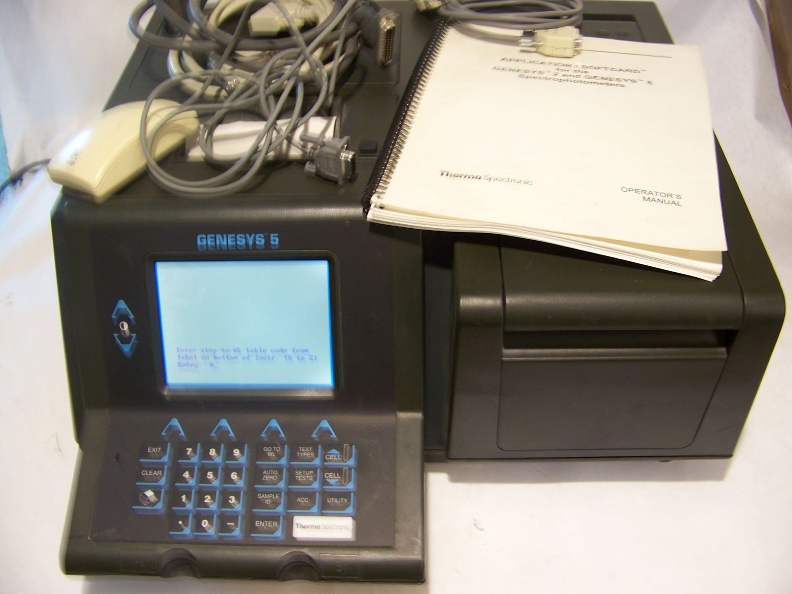 Thermo Scientific Spectronic Genesys 5 Spectrophotometer 336001