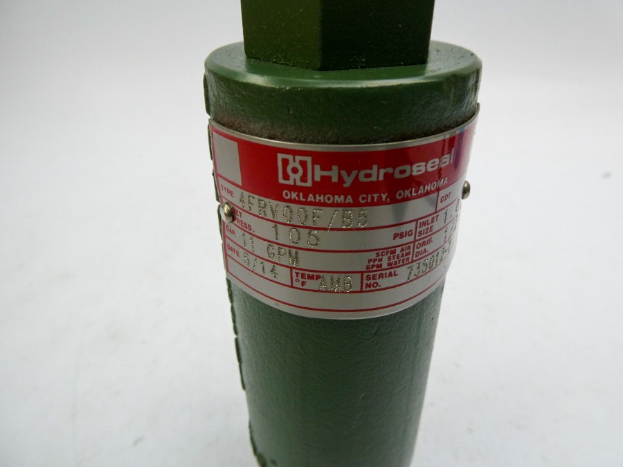 HYDROSEAL 4FRV00F/B5 105PSI 1/2″ NSNP