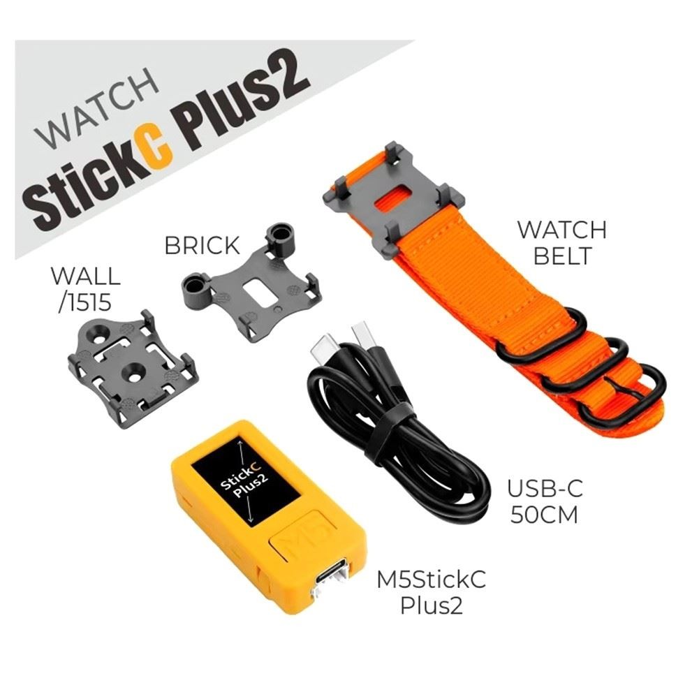 M5 StickC PLUS2 ESP32 Watch Kit Enhanced IoT Device with Extensive