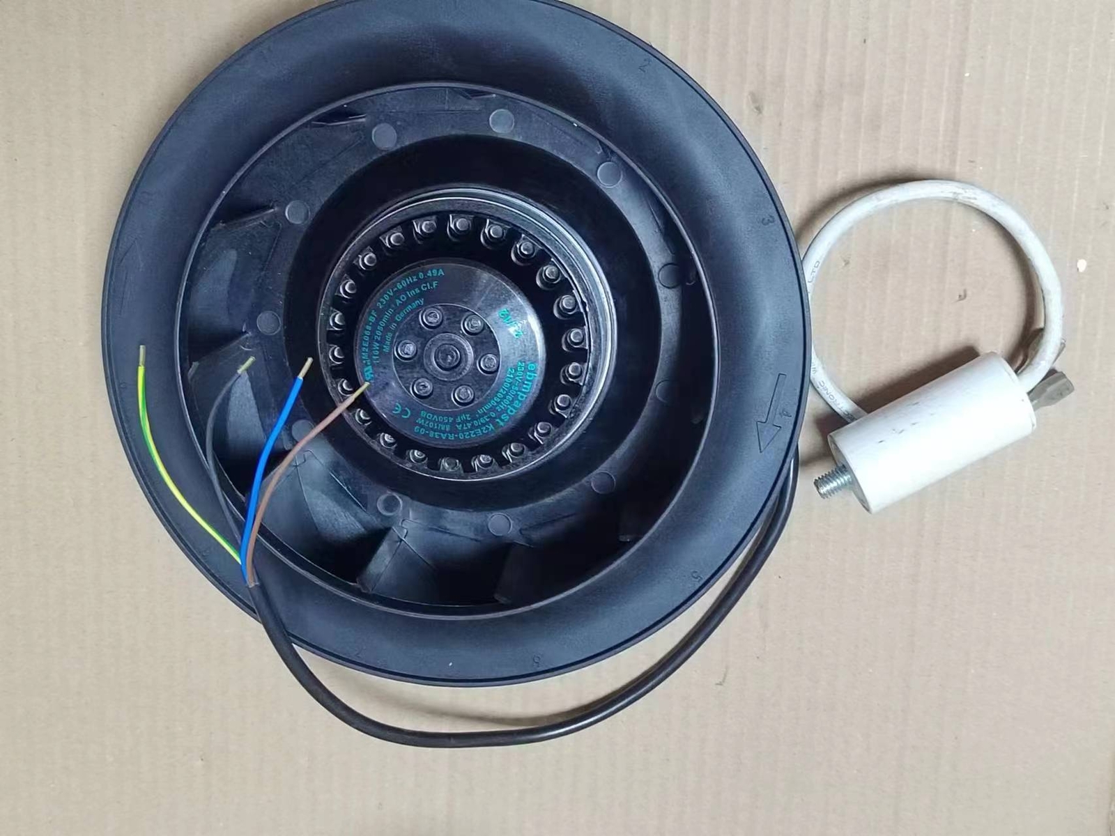 1PC K2E220-RA38-09 M2E068-BF Cooling Fan AC230V