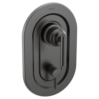 Moen T2900BL Gibson Two Handle Pressure Balancing Valve Trim, Matte Black